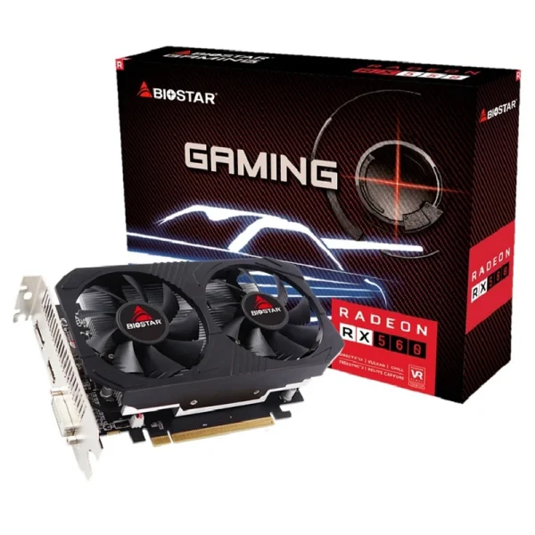 کارت گرافیک BIOSTAR RX560 4GB DDR5