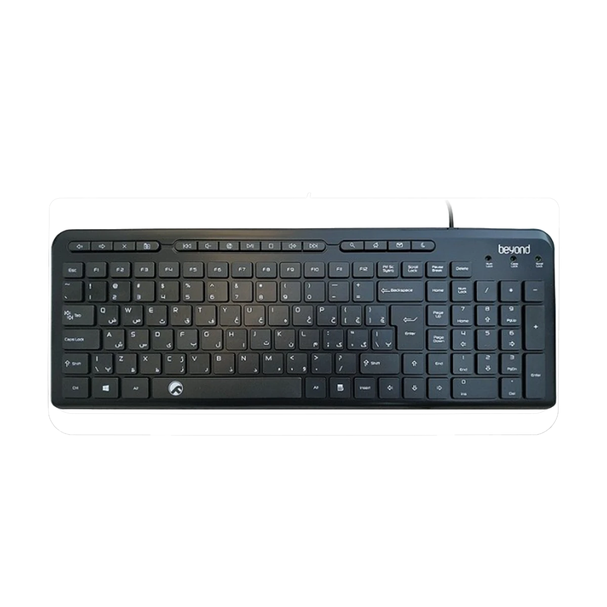 BK-3441.opti_ کیبورد باسیم بیاند مدل BK-3441 - تصویر 1