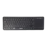 کیبورد بی‌سیم بیاند تاچ پد دار مدل BK-6801