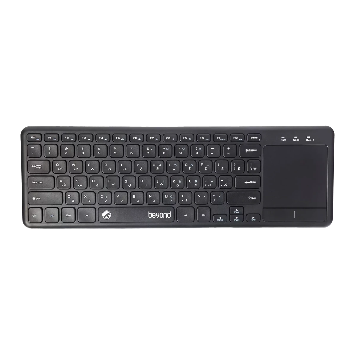 BK-6802.1.opti_-1 کیبورد بیسیم بیاند تاچ پد دار مدل BK-6801 - تصویر 1