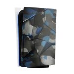 برچسب اسکین محافظ کنسول برای PS5 Digital طرح BLUE CAMO