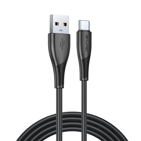 کابل تبدیل USB به USB-C اوی فست شارژ مدل AW- CL-182T