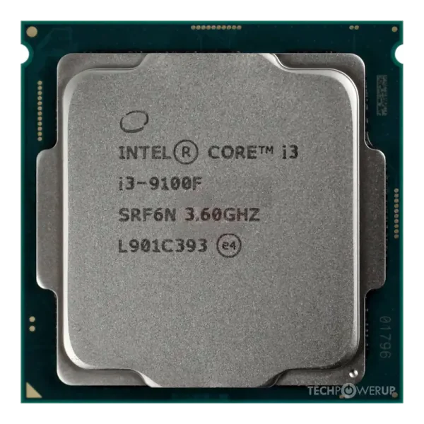 پردازنده اینتل Core i3 9100F Coffee Lake - بدون باکس