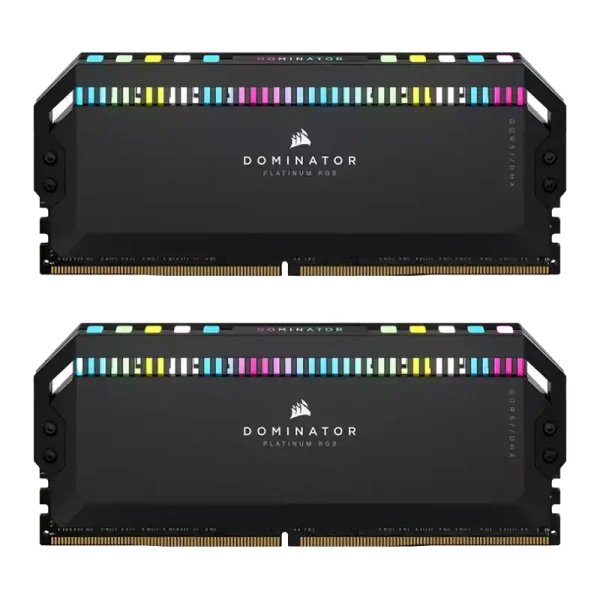 رم کورسیر Dominator Platinum RGB DDR5 32GB (2x16GB) 7200MHz CL34