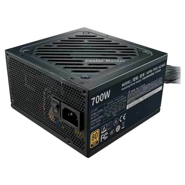 پاور کولر مستر 700 وات مدل G700 GOLD ATX
