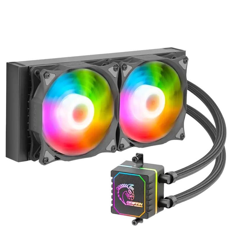 GLACIER-240-ARGB فن CPU گرین مدل GLACIER 240 ARGB - تصویر 1
