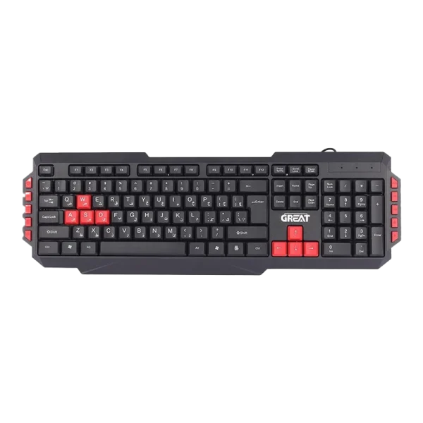 کیبورد باسیم گریت مدل GR-3300