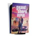برچسب اسکین محافظ کنسول برای PS5 Standard طرح GTA