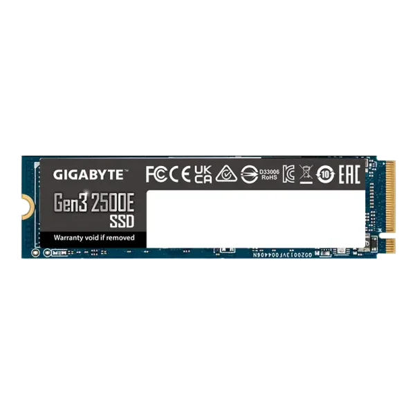 SSD اینترنال گیگابایت مدل 2500E با ظرفیت 500 گیگابایت