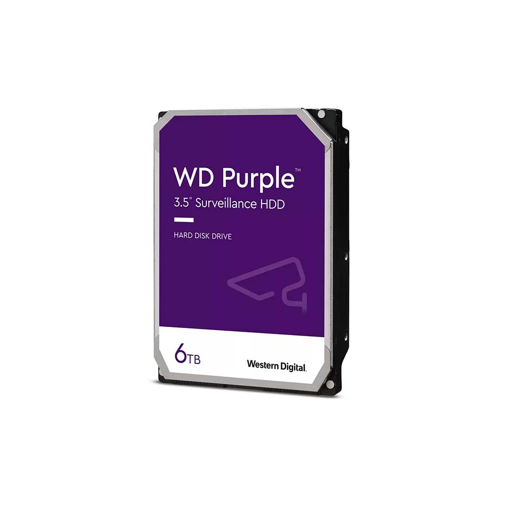 HDD-WD-Purple-6T.1 هارد اینترنال وسترن دیجیتال مدل WD Purple SATA با ظرفیت 6 ترابایت - تصویر 1