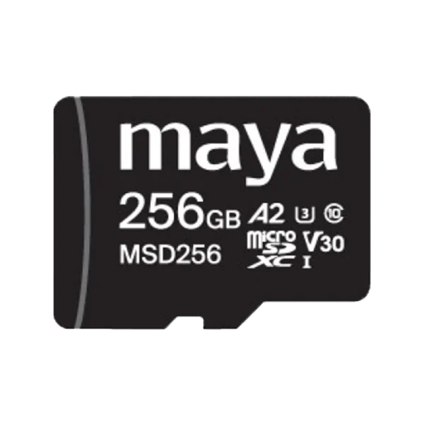 کارت حافظه microSDXC مایا مدل MSD256 استاندارد UHS-I ظرفیت 256 گیگابایت