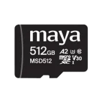 کارت حافظه microSDXC مایا مدل MSD512 استاندارد UHS-I ظرفیت 512 گیگابایت