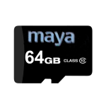 کارت حافظه microSDXC مایا مدل MSD64 استاندارد UHS-I ظرفیت 64 گیگابایت