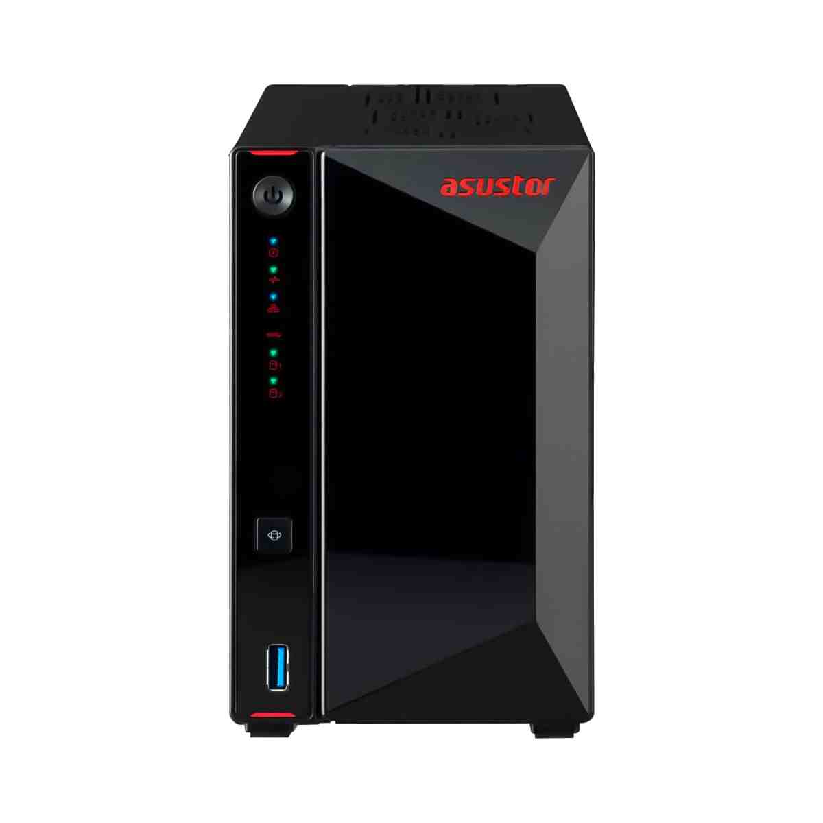 NIMBUSTOR2Gen2AS5402T2bayTower_921476 ذخیره ساز تحت شبکه ایسوستور مدل NIMBUSTOR 2 Gen2 AS5402T 2 bay Tower - تصویر 1