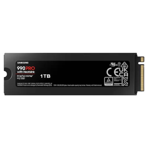 SSD اینترنال سامسونگ مدل 990 PRO Heatsink با ظرفیت 1 ترابایت