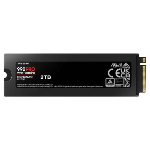SSD اینترنال سامسونگ مدل 990 PRO Heatsink با ظرفیت 2 ترابایت