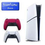 پلی استیشن 5 اسلیم ( PS5 Slim ) دیجیتال ریجن آسیا 2000 با یک دسته اضافه قرمز