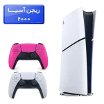 پلی استیشن 5 اسلیم ( PS5 Slim ) دیجیتال ریجن آسیا 2000 با یک دسته اضافه صورتی