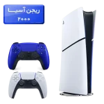 پلی استیشن 5 اسلیم ( PS5 Slim ) دیجیتال ریجن آسیا 2000 با یک دسته اضافه آبی متالیک