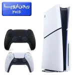 پلی استیشن 5 اسلیم ( PS5 Slim ) دیسک خور ریجن اروپا 2016 با یک دسته اضافه مشکی