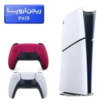 پلی استیشن 5 اسلیم ( PS5 Slim ) دیجیتال ریجن اروپا 2016 با یک دسته اضافه قرمز
