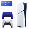 پلی استیشن 5 اسلیم ( PS5 Slim ) دیجیتال ریجن ژاپن 2000 با یک دسته اضافه آبی متالیک