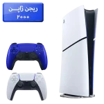 پلی استیشن 5 اسلیم ( PS5 Slim ) دیجیتال ریجن ژاپن 2000 با یک دسته اضافه آبی متالیک