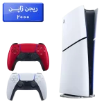 پلی استیشن 5 اسلیم ( PS5 Slim ) دیجیتال ریجن ژاپن 2000 با یک دسته اضافه قرمز متالیک