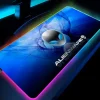 ماوس پد گیمینگ دل سایز 30×80 مدل RGB طرح  Alienware - تصویر 2