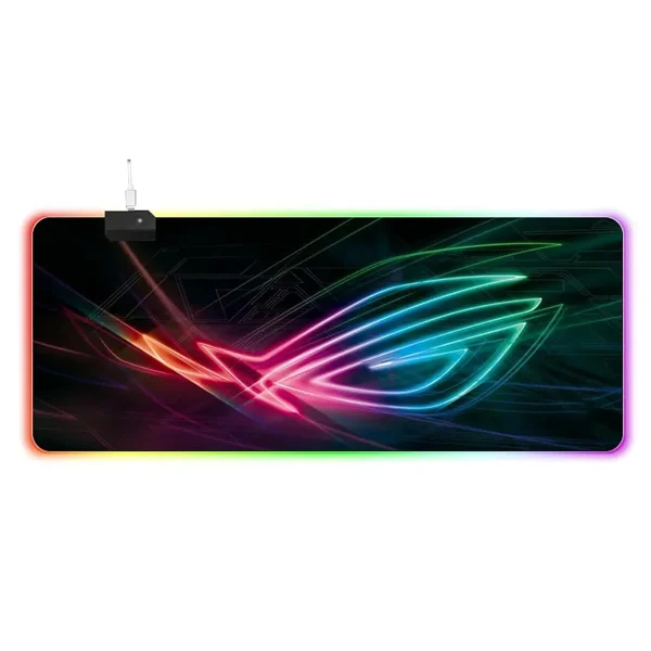 ماوس پد گیمینگ ایسوس سایز 30×70 مدل RGB طرح ROG