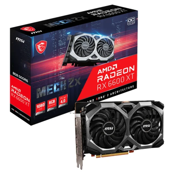 کارت گرافیک MSI Radeon RX6600 XT MECH 2X OC V1 8G