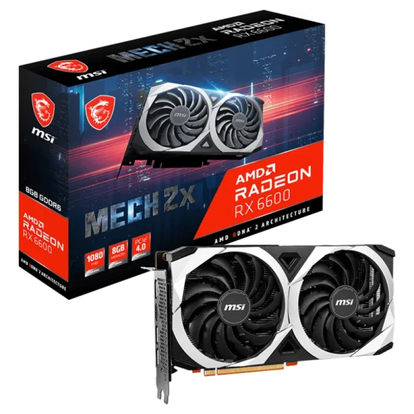 کارت گرافیک Msi Radeon RX 6600 MECH 2X 8GB