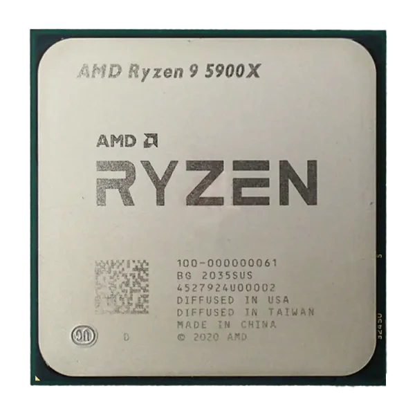 پردازنده ای ام دی Ryzen 9 5900X - بدون باکس