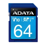 کارت حافظه SDXC ای دیتا مدل Premier V10 کلاس 10 استاندارد UHS-I  سرعت 100MB/s ظرفیت 64GB