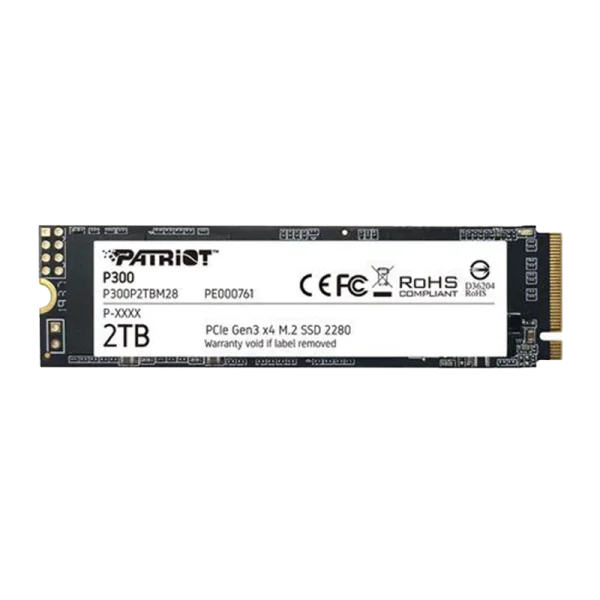 SSD اینترنال پاتریوت مدل P300 NVME با ظرفیت 2 ترابایت