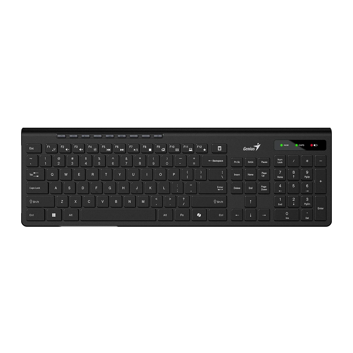 SlimStar-7230.3.opti_ کیبورد بیسیم جنیوس مدل SlimStar 7230 - تصویر 1