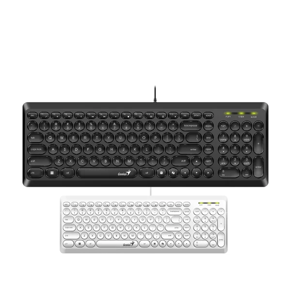 کیبورد باسیم جنیوس مدل SlimStar Q200