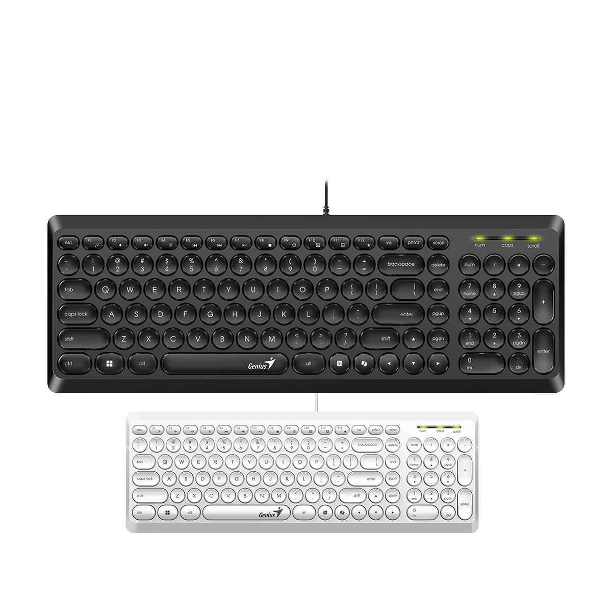 SlimStar-Q200.4.opti_ کیبورد باسیم جنیوس مدل SlimStar Q200 - تصویر 1
