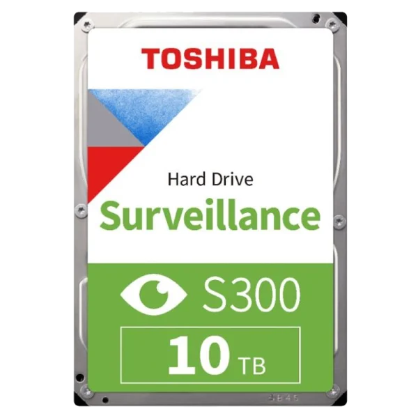 هارد اینترنال توشیبا مدل S300 Surveillance با ظرفیت 10 ترابایت