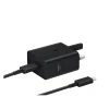 شارژر سامسونگ 45 واتی مدل EP-T4511 Low Standby (سه شاخه‌ای) به همراه کابل تبدیل USB-C