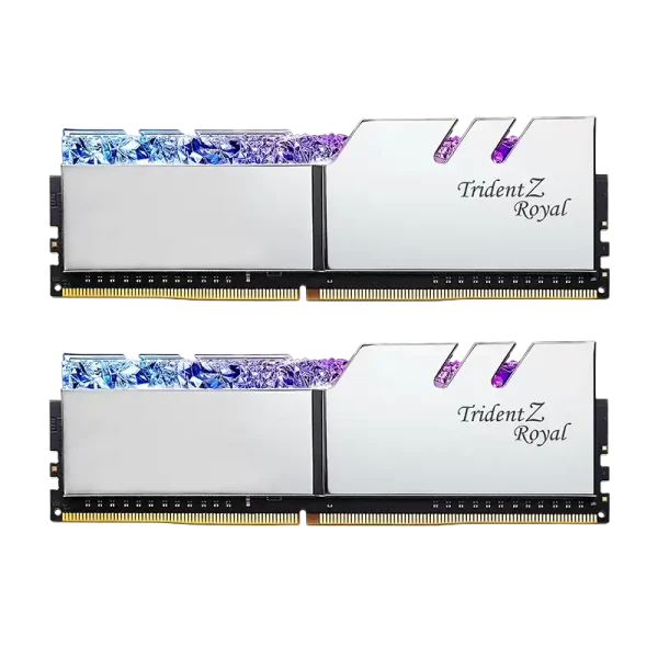 رم جی اسکیل Trident Z Royal Silver RGB DDR4 16GB (2x8GB) 4400MHz CL16