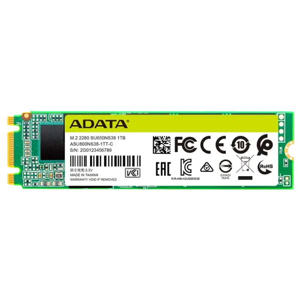 SSD اینترنال ای دیتا مدل Ultimate SU650 با ظرفیت 480 گیگابایت