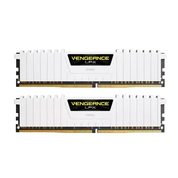 رم کورسیر VENGEANCE LPX White DDR4 16GB (2x8GB) 3200MHz CL16