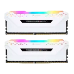رم کورسیر VENGEANCE RGB PRO White DDR4 16GB (2x8GB) 3600MHz CL18