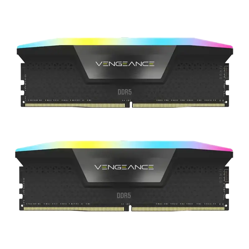 VENGEANCE-RGB.opti_ رم کورسیر VENGEANCE RGB DDR5 64GB (2x32GB) 6000MHz CL40 - تصویر 1