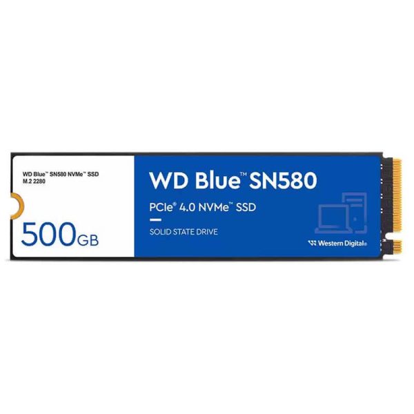 SSD اینترنال وسترن دیجیتال WD Blue SN580 با ظرفیت 500 گیگابایت