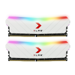 رم پی ان وای XLR8 EPIC-X RGB White DDR4 16GB (2x8GB) 3600MHz CL18