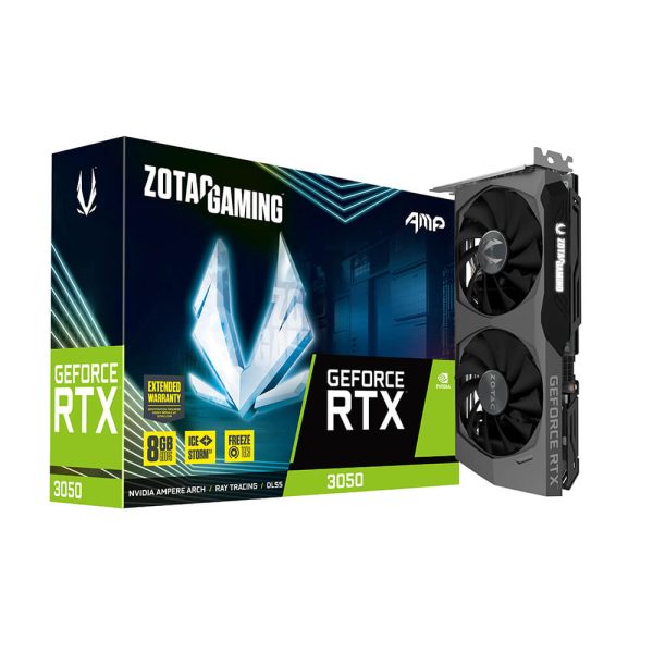 کارت گرافیک (8GB) ZOTAC Gaming GeForce RTX 3050 AMP
