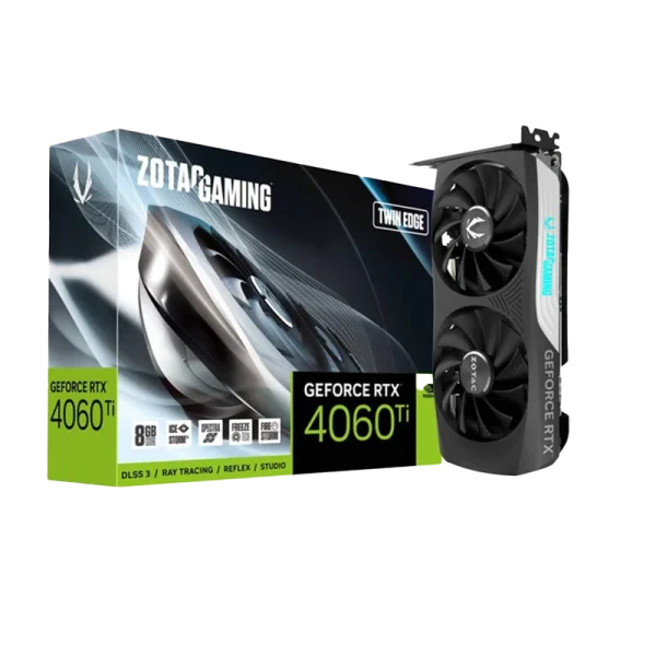 کارت گرافیک ZOTAC GAMING GeForce RTX 4060 Ti Twin Edge 8GB