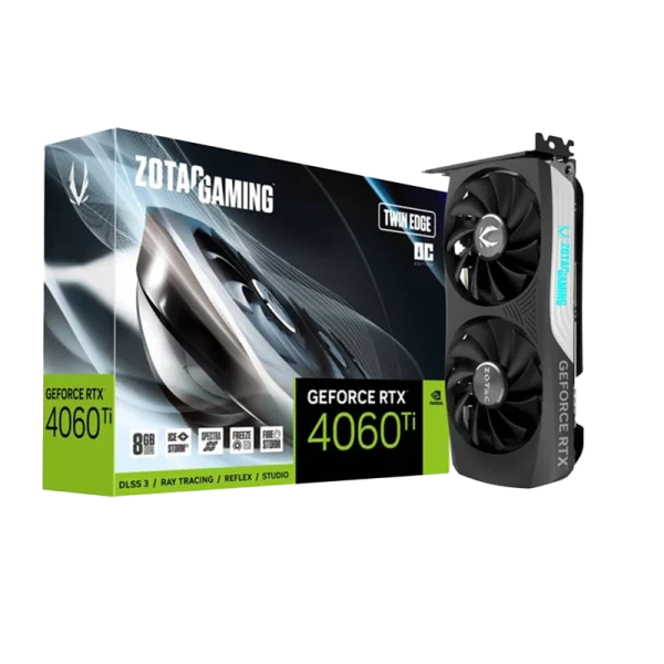 کارت گرافیک ZOTAC GAMING GeForce RTX 4060 Ti Twin Edge OC 8GB